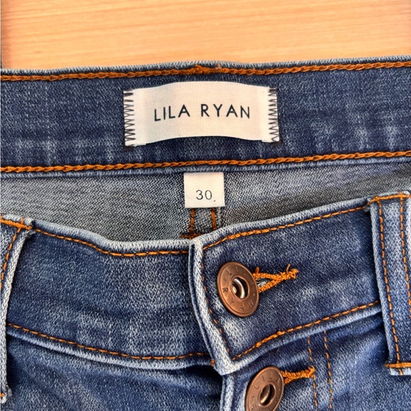 LILA RYAN Liza Button Up Skinny Jeans Size 30 - Picture 2 of 6